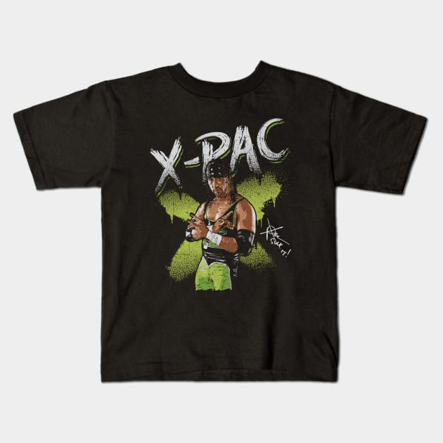 X-Pac Neon Kids T-Shirt by MunMun_Design